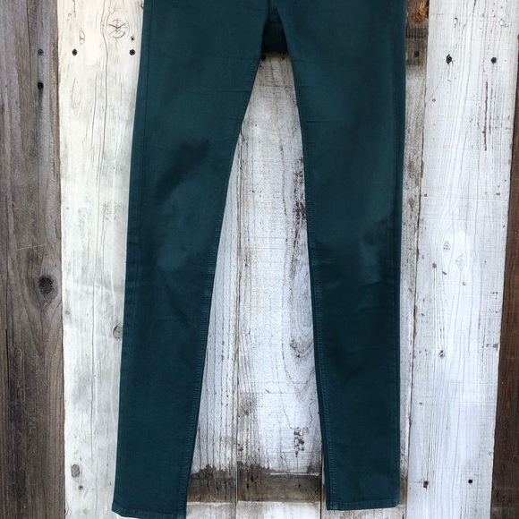 Rag & bone Dark Green Skinny Legging Jeans - Picture 5 of 11